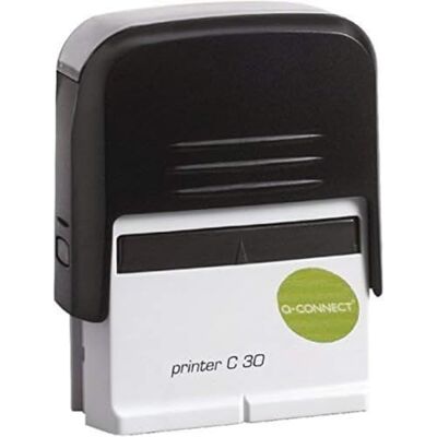Q-Connect Voucher for Custom Self-Inking Stamp 35 x12 mm Q-Connect Voucher for Custom Self-Inking Stamp 35 x12 mm
