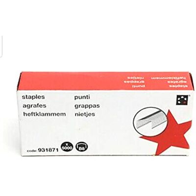 5 Star 2 X Staples 26/6 mm 5 Star 2 X Staples 26/6 mm
