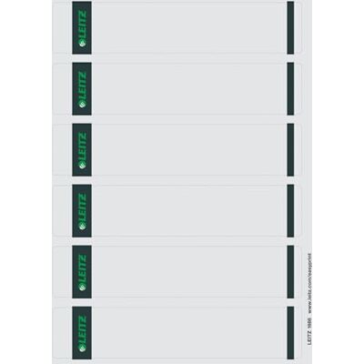 Leitz PC Printable Self Adhesive Spine Labels for Standard 50 mm Lever Arch Files, Narrow and Short, 39 x 192 mm, Paper, 16862085 Grey, Pack of 150 Leitz PC Printable Self Adhesive Spine Labels for Standard 50 mm Lever Arch Files, Narrow and Short, 39 x 192 mm, Paper, 16862085 Grey, Pack of 150