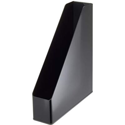 Leitz Magazine File A4 Pack of 4 Black/Dark Grey Duo Colour 53620095 Leitz Magazine File A4 Pack of 4 Black/Dark Grey Duo Colour 53620095