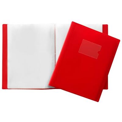 Janrax A4 Red Flexible Cover 150 Pocket Display Book Presentation Folder Janrax A4 Red Flexible Cover 150 Pocket Display Book Presentation Folder