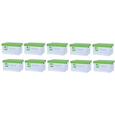 Q-Connect Business Storage Trunk Box W380xD455xH255mm (Pack of 10) KF75001 Q-Connect Business Storage Trunk Box W380xD455xH255mm (Pack of 10) KF75001