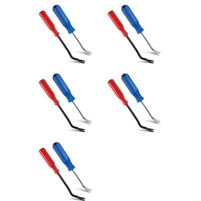 Teuypty Staple Nail Remover Tool Set for Upholstery and Woodwork, 10 Pcs Ergonomic grip and smooth slide make staple removal quick and safe for fabric and wood; includes 10 steel pullers. Teuypty Staple Nail Remover Tool Set for Upholstery and Woodwork, 10 Pcs Ergonomic grip and smooth slide make staple removal quick and safe for fabric and wood; includes 10 steel pullers.