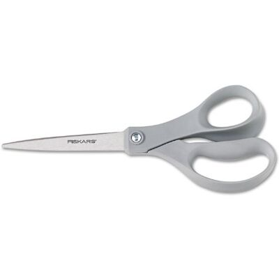 Fiskars 01-004249J 8-Inch Performance Scissors, Gray Fiskars 01-004249J 8-Inch Performance Scissors, Gray