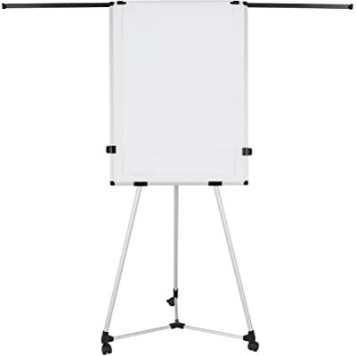 Bi-Office Earth Kyoto Paper Roll Mobile Magnetic Easel With Extendable Arms, 70 x 100 cm (Euro size), Dry Wipe Lacquered Steel Surface, Aluminium Frame Bi-Office Earth Kyoto Paper Roll Mobile Magnetic Easel With Extendable Arms, 70 x 100 cm (Euro size), Dry Wipe Lacquered Steel Surface, Aluminium Frame