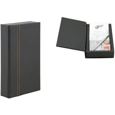 Securit MC-BPBOX-TR Bill Presenter Box Trendy Organises and stores multiple receipt holders neatly at the bar or counter for quick, professional guest checkout. Securit MC-BPBOX-TR Bill Presenter Box Trendy Organises and stores multiple receipt holders neatly at the bar or counter for quick, professional guest checkout.