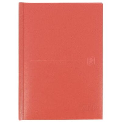 Oxford Modern 2026 Diary Day Per Page, Padded Cover, A5, Spanish, Coral Oxford Modern 2026 Diary Day Per Page, Padded Cover, A5, Spanish, Coral