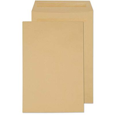 Blake Purely Everyday Manilla Envelopes C4+ (381 x 254 mm) Pack of 250 Weight 90GSM Self Seal C4+ Brown Envelopes 15 x 10 Inches Office Business Supplies (12890) Blake Purely Everyday Manilla Envelopes C4+ (381 x 254 mm) Pack of 250 Weight 90GSM Self Seal C4+ Brown Envelopes 15 x 10 Inches Office Business Supplies (12890)