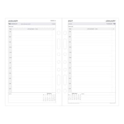 Collins 2027 Desk Organiser Refill 12 Month Day-to-Page Refill Debden (DK1100) (DK1100-27) Collins 2027 Desk Organiser Refill 12 Month Day-to-Page Refill Debden (DK1100) (DK1100-27)