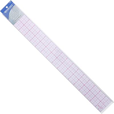Westcott B-85 18" 8Ths Graph Beveled Ruler Westcott B-85 18" 8Ths Graph Beveled Ruler