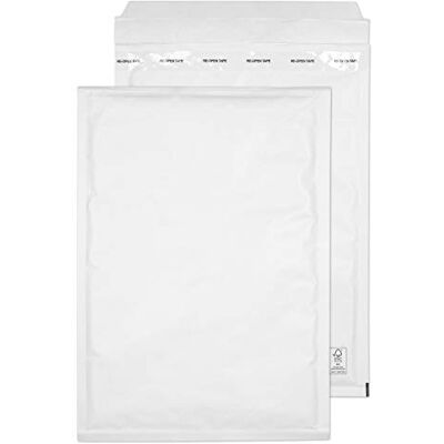 Blake Purely Packaging 340 x 240 mm Envolite Peel & Seal Padded Bubble Envelopes (G/4) White Pack of 100 Blake Purely Packaging 340 x 240 mm Envolite Peel & Seal Padded Bubble Envelopes (G/4) White Pack of 100