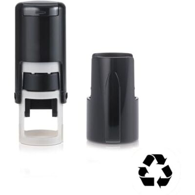 Trodat Custom Stamps Recycle Logo Self Inking Stamp, Green, Round, 10mm, Rubber Trodat Custom Stamps Recycle Logo Self Inking Stamp, Green, Round, 10mm, Rubber