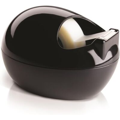 Scotch Karim Rashid Dispenser, Black + Magic Tape, 1 Roll, 19 mm x 7.5 m Refillable Dispenser for Home and Office with General Purpose Matte Sticky Tape for Document Repair, Labelling and Sealing Scotch Karim Rashid Dispenser, Black + Magic Tape, 1 Roll, 19 mm x 7.5 m Refillable Dispenser for Home and Office with General Purpose Matte Sticky Tape for Document Repair, Labelling and Sealing