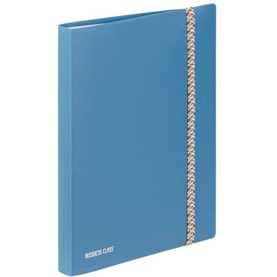 Viquel Business Class A4 120 View Display Book Strong Plastic Document Protector 60 Pockets Ideal for Office or Home Blue Viquel Business Class A4 120 View Display Book Strong Plastic Document Protector 60 Pockets Ideal for Office or Home Blue