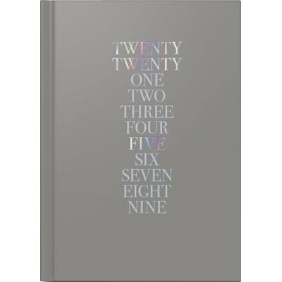 rido/idé Futura 2 Book Calendar (2025) ''Iridescent'', 2 Pages = 1 Week, A5, 176 Pages, Balacron Cover, Dark Grey, Yearly Planner rido/idé Futura 2 Book Calendar (2025) ''Iridescent'', 2 Pages = 1 Week, A5, 176 Pages, Balacron Cover, Dark Grey, Yearly Planner