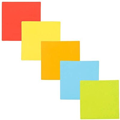 2DOBOARD 25 Magnetic Notes 2 x 2 Inch Mix (5 Colors) Sticky Notes Dry Erase 2DOBOARD 25 Magnetic Notes 2 x 2 Inch Mix (5 Colors) Sticky Notes Dry Erase