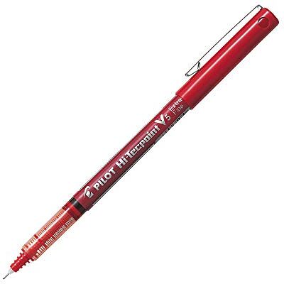 PILOT V5 Liquid Ink Rollerball 0.5 mm Tip (Box of 12) Red PILOT V5 Liquid Ink Rollerball 0.5 mm Tip (Box of 12) Red