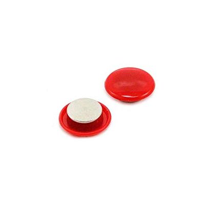 FIRST4MAGNETS High Power Red Planning Office Magnets for Fridge, Whiteboard, Noticeboard, Filing Cabinet 30mm dia x 11mm high Pack of 60 FIRST4MAGNETS High Power Red Planning Office Magnets for Fridge, Whiteboard, Noticeboard, Filing Cabinet 30mm dia x 11mm high Pack of 60