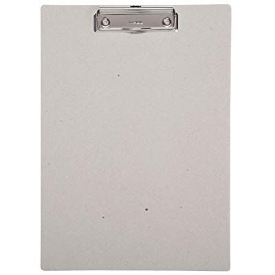 MAUL Clipboard creative, Clipboard, Din A4 Portrait, Cardboard, Stable, Recyclable, 8 mm Clamping Width, Grey MAUL Clipboard creative, Clipboard, Din A4 Portrait, Cardboard, Stable, Recyclable, 8 mm Clamping Width, Grey