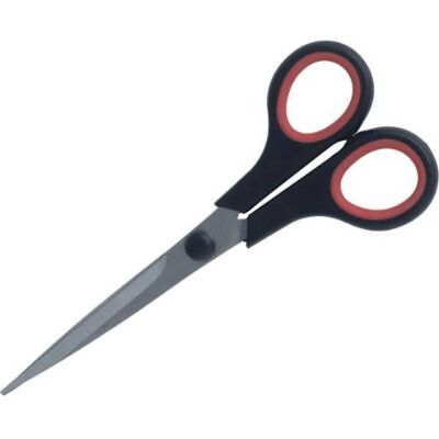5 Star 3 X Scissors with Rubber Handles 160mm Ref 909280 5 Star 3 X Scissors with Rubber Handles 160mm Ref 909280