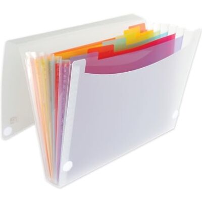 Oxford Elba 944014 Polypropylene 7 Positions Expandable Document Folder Oxford Elba 944014 Polypropylene 7 Positions Expandable Document Folder