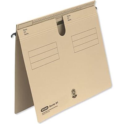Elba 81459CH Suspension Filer Class 81 for Commercial or Official Filing Pack of 50 Chamois Elba 81459CH Suspension Filer Class 81 for Commercial or Official Filing Pack of 50 Chamois
