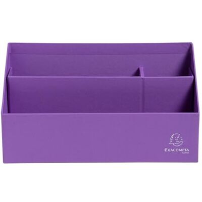 Exacompta Ref.67958D 1 TEKSTO Vertical sorter/Letter Holder 3 compartments Size 250x100x140 mm Compatible with DL and C6 envelopes Purple Colour Exacompta Ref.67958D 1 TEKSTO Vertical sorter/Letter Holder 3 compartments Size 250x100x140 mm Compatible with DL and C6 envelopes Purple Colour