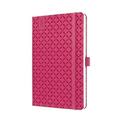 Sigel J0105 Weekly diary 2020 Jolie, format approx. A5, hardcover, pink Sigel J0105 Weekly diary 2020 Jolie, format approx. A5, hardcover, pink