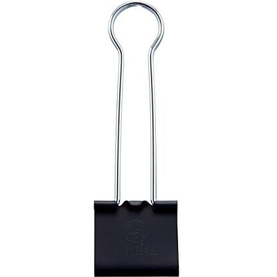 LION Extra Large Binder Clip, Black, 250-Sheet, 2.4 LION Extra Large Binder Clip, Black, 250-Sheet, 2.4