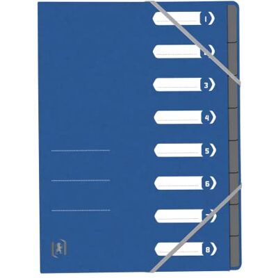 Oxford 400116251 Top File Folder 8 Fächer Blue Oxford 400116251 Top File Folder 8 Fächer Blue
