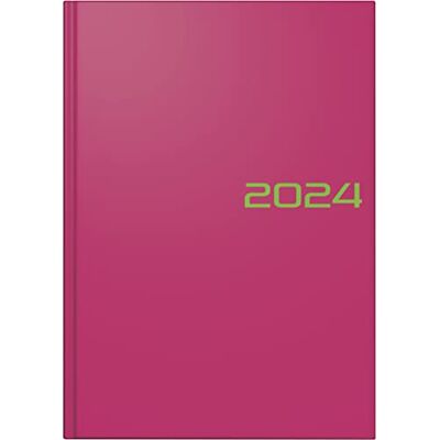 BRUNNEN Daily Desk Planner Calendar Model 795 2024, 1 Page = 1 Day, Sheet Size 14.5 x 20.6 cm, Pink BRUNNEN Daily Desk Planner Calendar Model 795 2024, 1 Page = 1 Day, Sheet Size 14.5 x 20.6 cm, Pink