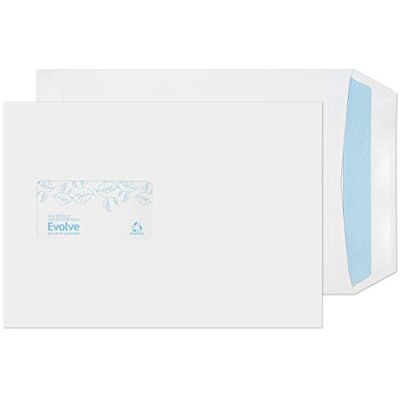 Blake Environmental Biodegradable & Recycled Envelopes (229 x 162mm) Pack of 500 Thickness 100GSM Self Seal FSC Certified White Envelopes Eco Stationery & Business Supplies (RD7084) Blake Environmental Biodegradable & Recycled Envelopes (229 x 162mm) Pack of 500 Thickness 100GSM Self Seal FSC Certified White Envelopes Eco Stationery & Business Supplies (RD7084)