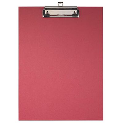 Exacompta Ref. 17295E Box of 10 clipboards Made of Coated Paper with Clip and wall Hanging System Size: 23 x 32 cm for A4 documents Red Exacompta Ref. 17295E Box of 10 clipboards Made of Coated Paper with Clip and wall Hanging System Size: 23 x 32 cm for A4 documents Red