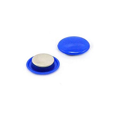 FIRST4MAGNETS High Power Blue Planning Office Magnet for Fridge, Whiteboard, Noticeboard, Filing Cabinet 40mm dia x 9.5mm high Pack of 6 FIRST4MAGNETS High Power Blue Planning Office Magnet for Fridge, Whiteboard, Noticeboard, Filing Cabinet 40mm dia x 9.5mm high Pack of 6