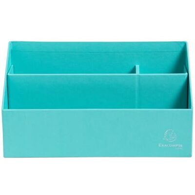 Exacompta Ref.67953D 1 TEKSTO Vertical sorter/Letter Holder 3 compartments Size 250x100x140 mm Compatible with DL and C6 envelopes Colour sea Green Exacompta Ref.67953D 1 TEKSTO Vertical sorter/Letter Holder 3 compartments Size 250x100x140 mm Compatible with DL and C6 envelopes Colour sea Green