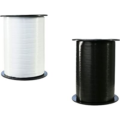 Clairefontaine 601729AMZC One set of 2 Rolls of Smooth Ribbon Dimensions: 500mx0,7 cm Gift wrapping, decorative accessories Colour: Black/White Clairefontaine 601729AMZC One set of 2 Rolls of Smooth Ribbon Dimensions: 500mx0,7 cm Gift wrapping, decorative accessories Colour: Black/White