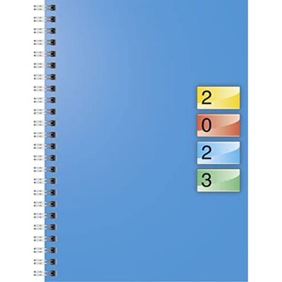 BRUNNEN DATAline Weekly Calendar Model 796 2023 Sheet Size 14.8 x 20.8 cm Four Colours Printed BRUNNEN DATAline Weekly Calendar Model 796 2023 Sheet Size 14.8 x 20.8 cm Four Colours Printed