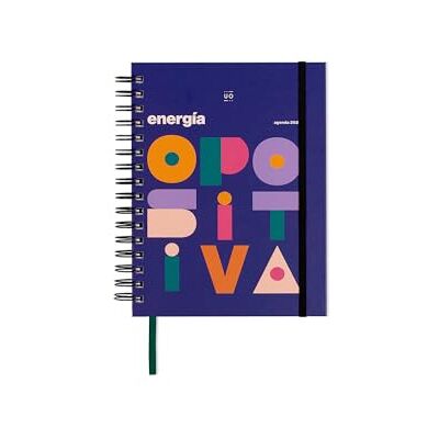 UO Opoagenda Optional Energy Day Page: Begins in January 2024 and ends in December 2024, Hardcover, Includes 126 Stickers, Elastic Band and Record Tape, Multi-Colour UO Opoagenda Optional Energy Day Page: Begins in January 2024 and ends in December 2024, Hardcover, Includes 126 Stickers, Elastic Band and Record Tape, Multi-Colour