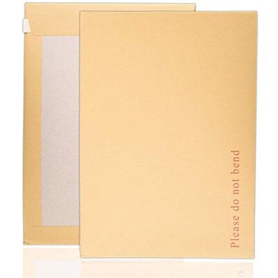 ARPAN A4 Manilla Hard Board Backed Envelopes (324 x 229mm) – A4 Do Not Bend Mailers with Self Seal Strip C4 Rigid Cardboard Backed Postal Envelopes for Documents, Photos, Certificates (Pack of 50) ARPAN A4 Manilla Hard Board Backed Envelopes (324 x 229mm) – A4 Do Not Bend Mailers with Self Seal Strip C4 Rigid Cardboard Backed Postal Envelopes for Documents, Photos, Certificates (Pack of 50)