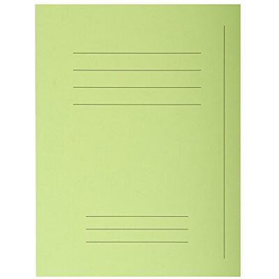 Exacompta Ref 435013E Forever Printed Square Cut Folder 240 x 320mm in Size, Suitable for Storing A4 Documents, Made from 220gsm Recycled Card Green (Pack of 50) Exacompta Ref 435013E Forever Printed Square Cut Folder 240 x 320mm in Size, Suitable for Storing A4 Documents, Made from 220gsm Recycled Card Green (Pack of 50)