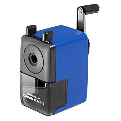 Caran d'Ache Plastic Pencil-Sharpening Machine Blue Caran d'Ache Plastic Pencil-Sharpening Machine Blue