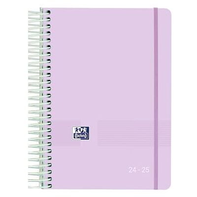 Oxford Live&Go, Agenda 2023 2024 Day Per Page, Plastic Cover, 12 x 18 cm, Spanish, Mauve Oxford Live&Go, Agenda 2023 2024 Day Per Page, Plastic Cover, 12 x 18 cm, Spanish, Mauve