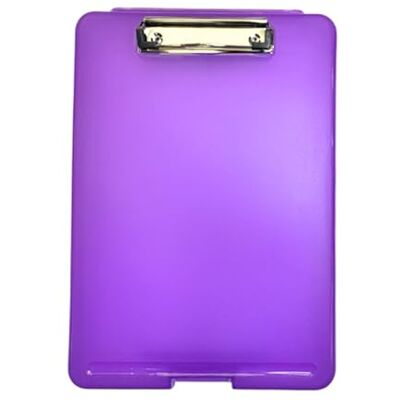 Janrax A4 Purple Clipboard Box File Storage Filing Case Janrax A4 Purple Clipboard Box File Storage Filing Case