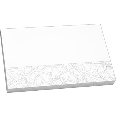 inFO Notes Mandala Notes Sticky Notes 125x75 cf 12 pcs, White inFO Notes Mandala Notes Sticky Notes 125x75 cf 12 pcs, White