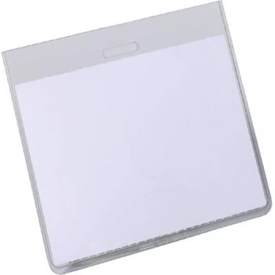 Durable Security Badge 60 x 90mm Transparent Pack of 20 Badges Includes Blank Insert Cards Perfect For Events and Visitor Management Durable Security Badge 60 x 90mm Transparent Pack of 20 Badges Includes Blank Insert Cards Perfect For Events and Visitor Management