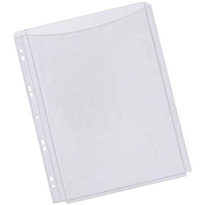 Q-Connect 2XA4 Full Cover Expanding Punched Pocket (Pack of 5) Q-Connect 2XA4 Full Cover Expanding Punched Pocket (Pack of 5)
