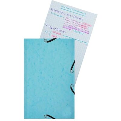 Exacompta Ref 55577E Box of 10 folders with Elastic Band 14.5 x 22 cm 25 Cards 12.5 x 20 cm 205 g Random Colour the Folder is Always the Colour of the Cards Exacompta Ref 55577E Box of 10 folders with Elastic Band 14.5 x 22 cm 25 Cards 12.5 x 20 cm 205 g Random Colour the Folder is Always the Colour of the Cards