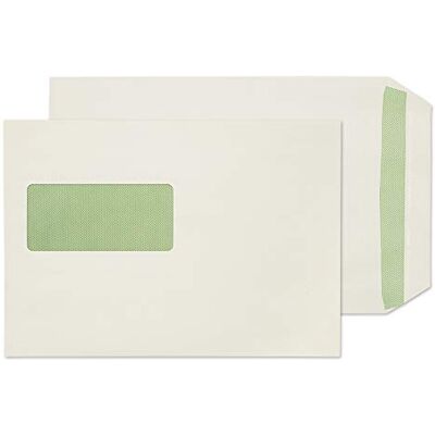 Blake Environmental 100% Recycled Envelopes C5 (229 x 162mm) Pack of 500 Premium Thickness 90GSM Self Seal Natural White Envelopes FSC Certified Stationery & Business Supplies (RE3831) Blake Environmental 100% Recycled Envelopes C5 (229 x 162mm) Pack of 500 Premium Thickness 90GSM Self Seal Natural White Envelopes FSC Certified Stationery & Business Supplies (RE3831)