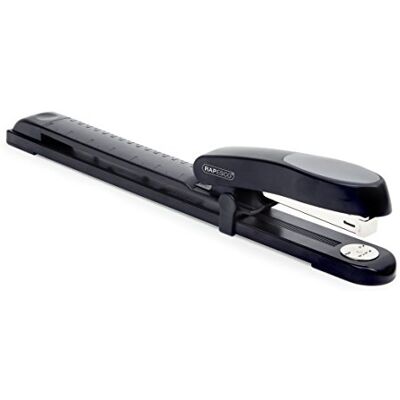Rapesco R79026NS Manta Ray Long Arm Stapler, 20 Sheet Capacity, Black Rapesco R79026NS Manta Ray Long Arm Stapler, 20 Sheet Capacity, Black