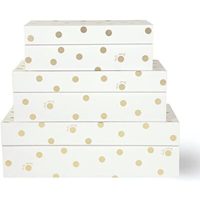 Kate Spade New York Decorative Storage Boxes with Lids 3 Pack - Storage Boxes Kate Spade New York Decorative Storage Boxes with Lids 3 Pack - Storage Boxes
